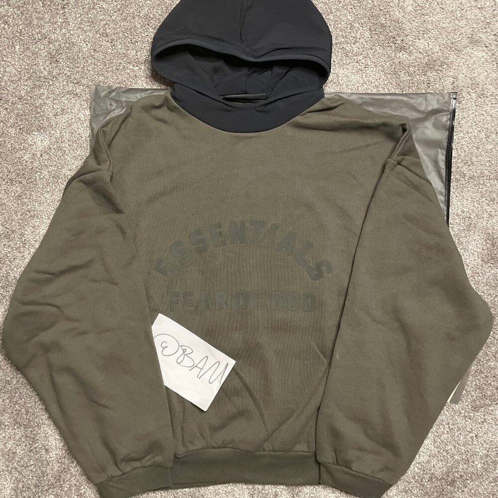 FOG - Fear of God Essentials Nylon Fleece Hoodie - (READ DESCRIPTION)
